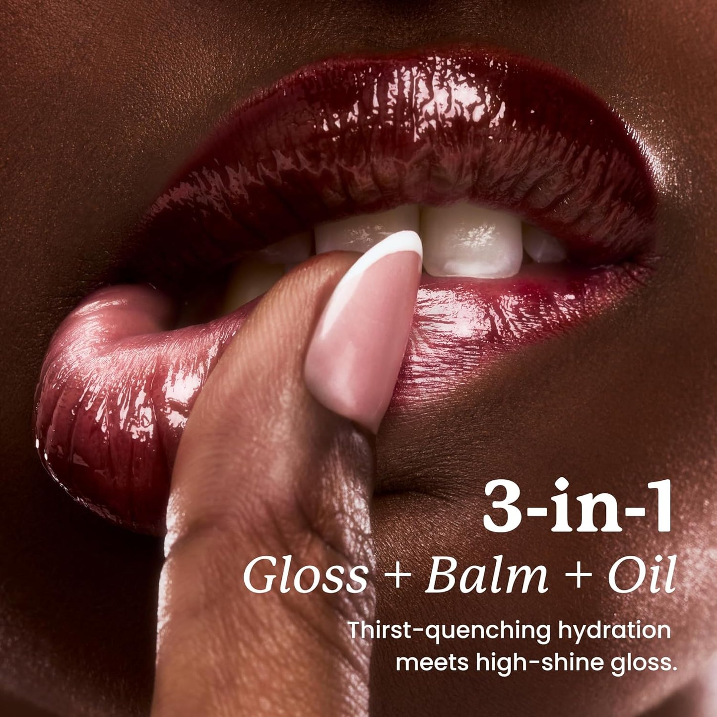Lip Elixir Nourishing Lip Glaze and Lip Tint Gloss. High-Shine Lip Gloss. Moisturizing Lip Gloss Enriched with Lip Oils for Hydrating Smooth Finish, Cruelty-Free (Sheer Pink)